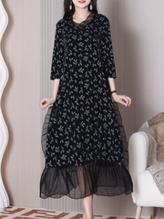 Angel Of Mine V-neck A-line Dress