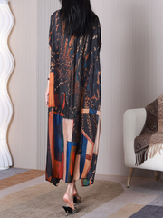 A-Linien-Kleid mit Rundhalsausschnitt „Let Her Go“