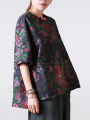 Tops de cuello redondo cómodos para uso diario