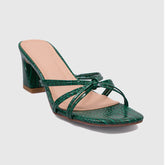 Dicke High Heel Hausschuhe