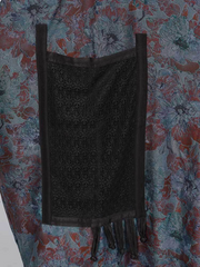 Vestido caftán largo con mangas holgadas y estampado para mujer, talla grande