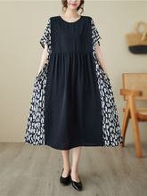 Vestido camisero de cuello redondo Beyond Imagination