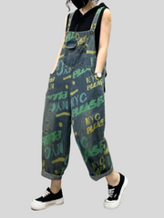 Feel The Moment – Jeans-Latzhose mit hoher Taille