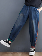 Pantalones vaqueros azules de cintura alta Wrangler