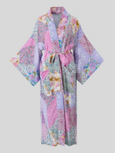 Kimono holgado de manga corta "Ilumina tu mundo"