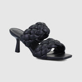 Square Toe High Heeled Sandals