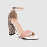 Ankle Strap Chunky Heeled Sandals