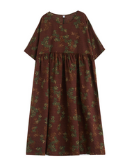Music Of Love – Hängerkleid aus Baumwolle mit Rundhalsausschnitt