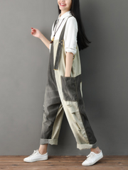 Close Your Eyes – Jeansblaue Latzhose