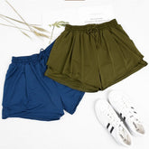 Fitness-Shorts mit lockerer und atmungsaktiver Passform
