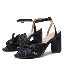 Sandalias francesas de tacón alto