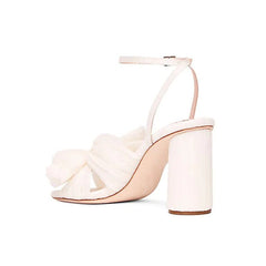 Sandalias francesas de tacón alto