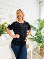 Easy Everyday Clip Dot Blouse