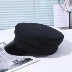 Sombrero bretón de color liso