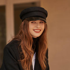 Sombrero bretón de color liso