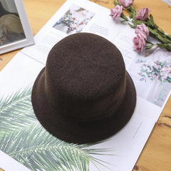 Sombrero de pescador de lana suave