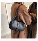 Single Lock Baguette Bag