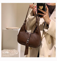 Single Lock Baguette Bag