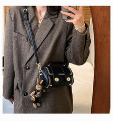 Crochet Bunny Solid Color Bag