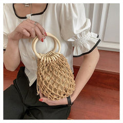 Minimalist Crochet Bracelet Bag