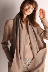 Solid Color Wool Scarf
