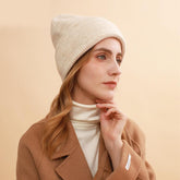 Gorro de punto de color liso