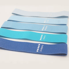 Juego de bandas de resistencia tejidas