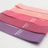 Juego de bandas de resistencia tejidas