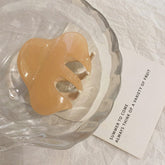 Mini pinzas para el pelo acrílicas de dos colores