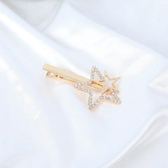 Horquilla para el pelo con estrellas adornadas con cristales