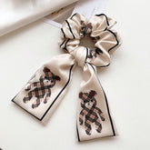 Seidige lange Haargummi-Variante