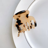 Mini pinza para el pelo de colores neutros