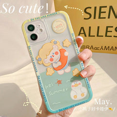 Variedad de lindas fundas para teléfono con dibujos animados