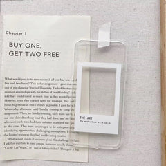 Transparente Polaroid Frame-Telefonhülle