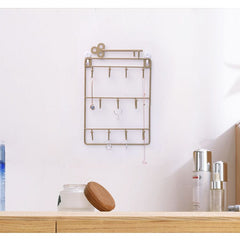 Hängeregal mit Schlüsseldesign