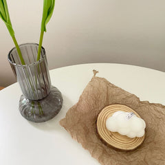 Flauschige Wolke Dekokerze