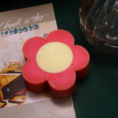 Red Flower Cold Process Handmade Soap