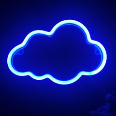 Flauschige Wolke Neonlichtschild