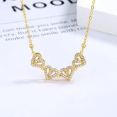 Two-Way Wear Four Leaf Clover 925 Sterling Silver Necklace