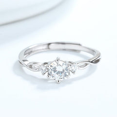 Modern Matching Couples Ring 925 Sterling Silver