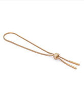 Minimalistisches Armband und Halskette mit verstellbarem Verschluss