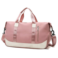 Bolsa de deporte de lona de dos tonos