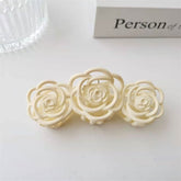 Triple Rose Hair Clip