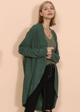 Cárdigan suave y acogedor de punto