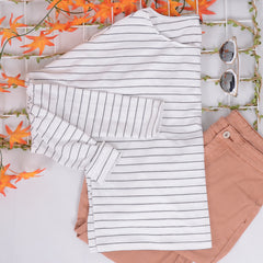 Camisa de manga larga con hombros caídos