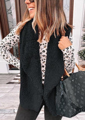 Chaleco de felpa Sherpa