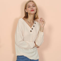 Suéter de punto texturizado con hombros caídos