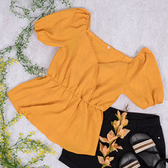 Blusa con textura bidireccional