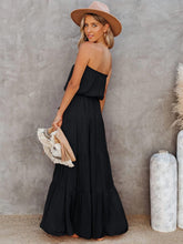 Tube Maxi Tiered Dress