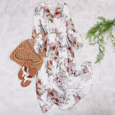 Vestido bohemio con estampado floral Love
